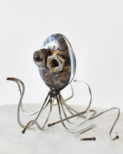 Centro de mesa de escultura decorativa de diseño de avestruz de lujo para el hogar Interior Oficina Regalo DE BODA Exhibición artística - Product Image 4