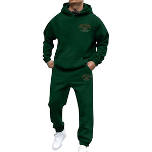 2025 invierno sólido elegante chándal personalizado para hombres mujeres gimnasio Fitness Jogger conjunto Streetwear ropa deportiva marca al por mayor - Product Image 1