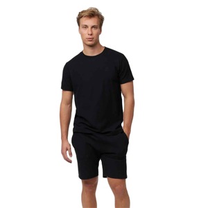 Pantalones Cortos Deportivos de Hombre, Casuales, Elegantes, Sostenibles, de Lona de Poliéster/Algodón, con Cintura Elástica - Product Image 1