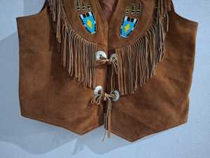 2025 último diseño hermoso hecho cálido desgaste nueva llegada estilo occidental prendas de vestir exteriores Chaleco de cuero para mujeres - Product Image 4