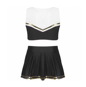 Uniforme de Animadoras Personalizado, Ajuste Cómodo, Tela Transpirable, Diseñado para Prácticas, Eventos, Juegos y Actuaciones - Product Image 2