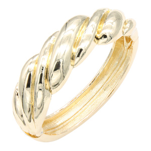 Braccialetti di moda a cerniera placcati in oro elegante Design braccialetto da donna - Product Image 2