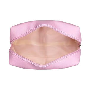 Sac à cosmétiques en cuir PU pour filles Design étanche à la mode avec fermeture à glissière Vietnam No Brand Christmas Gift - Product Image 4