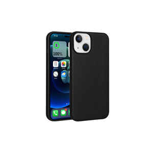 Funda Protectora de Silicona Negra Premium Netzy SAFA Premier para iPhone 14 Plus, Cubierta Protectora para Teléfono con Diseño Elegante 'ins' - Product Image 1