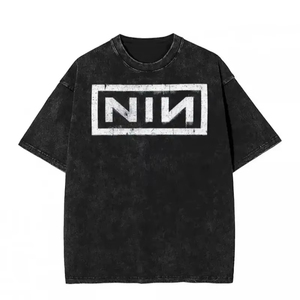 100% algodón blanco sólido camiseta para hombres de talla grande Casual cuello redondo manga corta colección de verano 260 gramos tela ropa a granel - Product Image 1