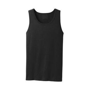 Débardeur de sport pour homme en coton ou en tissu Dry Fit, t-shirt musculaire élégant, logo et options de couleur personnalisés OEM - Product Image 3