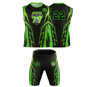Uniformes de football à sublimation 7V7 de compression personnalisés pour hommes et jeunes Maillots de jeu avec short extensible 7 sur 7 - Product Image 5