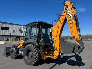 รถแบคโฮรุ่น Best Case 575N EP แบบมีห้องโดยสาร รถตักล้อยาง รถขุดตักดินแบบมีห้องโดยสาร พร้อมเครื่องยนต์ มอเตอร์ เกียร์ กระปุกเกียร์ - Product Image 4