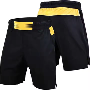 Diseñe sus propios pantalones cortos Ufc de sublimación personalizados 100% poliéster ropa de artes marciales para boxeo para adultos pantalones cortos con logotipo personalizado OEM - Product Image 4