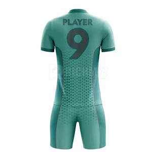 ชุดฟุตบอลระบายอากาศได้ดีเครื่องแบบฟุตบอลชุดฝึกแบบกำหนดเอง - Product Image 3