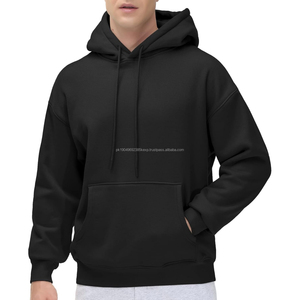 Ventes en gros de sweats à capuche personnalisés 100% coton pour hommes, en molleton respirant avec impression de logo, sweats à capuche pour hommes - Product Image 4