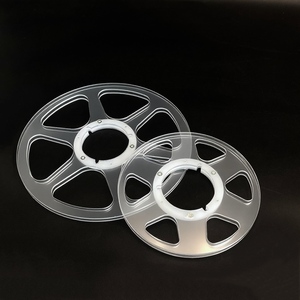 Bobina de Precisión Vacía de Policarbonato Transparente y Acrílico Blanco Personalizada para Filamento 3D, Cinta SMD y Enrollado de Cables - Product Image 6