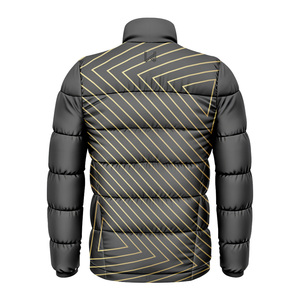 Veste à capuche unisexe imperméable à fermeture éclair camouflage à bulles avec impression personnalisée coupe-vent pour l'hiver - Product Image 5