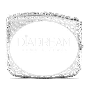 Custom Bling Women's 925 Sterling <b>Silver</b> Marquise Cut Moissanite Diamond <b>Bracelet</b> Gold Plated Party Wear <b>Charm</b> <b>Bracelets</b> Gift - Product Image 4