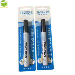 Không thấm nước động vật Tai tag Bút Đánh Dấu chăn nuôi gia súc cừu lợn Tai tag nhận dạng Mark bút - Product Image 6