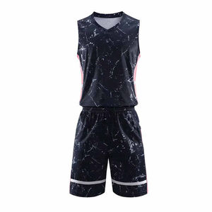 Uniforme de Baloncesto de Color Sólido Personalizado, Producto en Oferta, MOQ Bajo, Ropa Deportiva, Conjunto de Uniformes de Baloncesto - Product Image 1