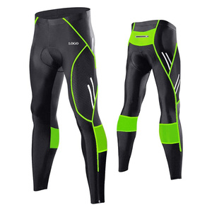 Pantalones de ciclismo para hombre, pantalones largos para bicicleta, mallas, mallas transpirables, acolchado de esponja 3D para ciclista, ropa de montar - Product Image 2