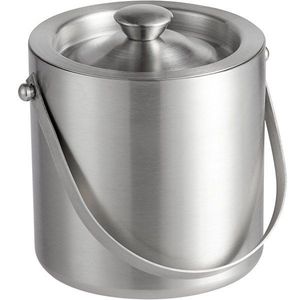 Vente en gros à bas prix de refroidisseur de bière solide Nature seau à glace en bois et poignée en acier et seaux à glace bacs à boissons pour poignée - Product Image 6