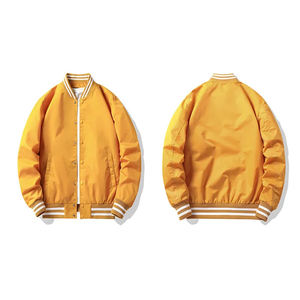 Winter <b>Air</b> Pilot Fashion Sports Basic Bomber Jacket Men's Couple Coat Korean Version Streetwear Trend Baseball Bomber Jacket - Product Image 3