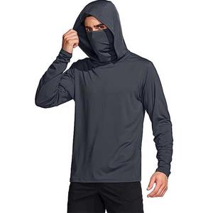 Alto rendimiento Unisex Catonic secado rápido protección UV Sudadera con capucha camisas de pesca ligero SPF 50 conjunto de poliéster que absorbe la humedad - Product Image 4