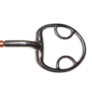 OEM Komfort Cobre Rodillo Boca Caballo Bit | Logotipo personalizado de acero inoxidable Formación Snaffle Bit Venta al por mayor Tachuela ecuestre - Product Image 5