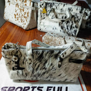 Sac à main pour femme en cuir de vache véritable personnalisable, bandeau, accessoire multifonctionnel pour l'épaule, durable, tendance, nouveau design - Product Image 2