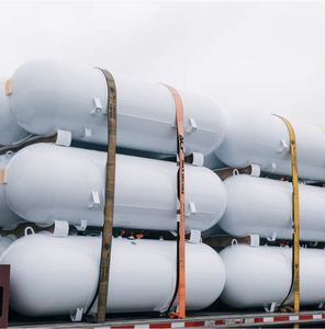 ASTM 1000 Gallon Above & Below Ground Liquid Nitrogen Tanks with Motor and Pump Steel Construction for Sale and Export - Product Image 2