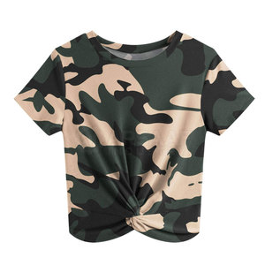 Dernière mode estivale : Crop top tricoté imprimé pour femme, décontracté, streetwear, élégant, respirant, séchage rapide, 100% coton premium - Product Image 1