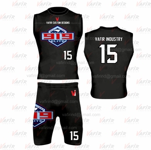 7v7 football sublimated uniform <b>compression</b> uniform vafir football uniform Duffle <b>Bag</b> Football Gloves - Product Image 4