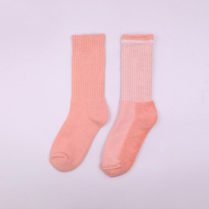 Chaussettes de sport hautes pour jeunes, qualité supérieure, design personnalisé, tricotées, pour l'hiver, course à pied, séchage rapide, respirantes, avec revers, vente en gros - Product Image 3