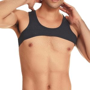 <b>Men's</b> <b>Crop</b> <b>Top</b> Regular Fit Urban Style Jersey Gym Workout Short Sleeves Fashion Streetwear Trendy Fitness Quick Dry Breathable - Product Image 1