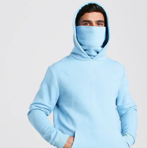 Sudadera con capucha de diseño de moda para hombre, de manga regular, de alta calidad, bicolor, con cremallera, holgada, transpirable, de secado rápido, para invierno, al por mayor - Product Image 6
