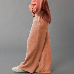 Pantalones acampanados elegantes para mujer, tela suave con diseño elegante, ideales para ropa informal, conjuntos de oficina y estilo de moda moderno. - Product Image 4