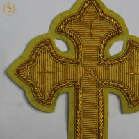 Plaque de marque personnalisée en coton/polyester 3D brodée avec des lettres en PU, emblème, badge, logo en relief