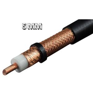 Messi & Paoloni P500-sc100 100 Meter TV HD Coaxial <b>Cable</b> Ø 5 mm Pure Copper <b>Communication</b> <b>Cables</b> - Product Image 2