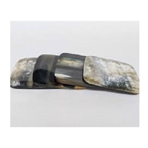 Posavasos de cuerno cuadrado más populares sublimación gradiente corcho antiguo cuerno de búfalo posavasos utensilios de cocina posavasos de mesa almohadillas - Product Image 1