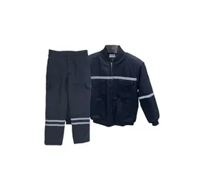 Hochwertiges individuelles Logo industrielle Sommerbekleidung Set Sicherheitsarbeituniform 2-teilig Arbeitssicherheit Jackette und Hosen