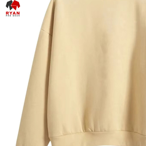 Sudadera de Invierno para Hombre, Teñido Anudado, Transpirable, de Felpa, Antiencogimiento, Poliéster/Algodón, Corte Casual, Cuello Redondo, Color Sólido - Product Image 5