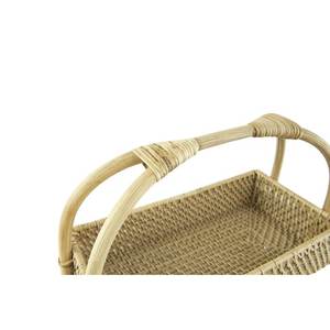 Nouveaux plateaux de rangement en rotin de bambou taille et couleur personnalisables pour la décoration intérieure pour l'affichage de bougies de fruits de salle à manger - Product Image 5
