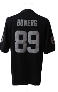 Neue Saison American Football Auswärtstrikot Las Vegas Shirt mit Stickerei 98 # Maxx Crosby & 17 # Davante Adams Kurzarmshirt - Product Image 6