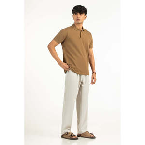 Chemise Oxford à manches longues pour homme, coupe classique, unie, brodée, 100% coton, séchage rapide, extensible, décontractée, fournisseur OEM, logo personnalisé - Product Image 5