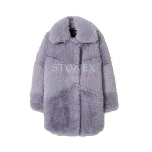 Vente en gros de manteaux en fausse fourrure personnalisés de haute qualité pour femmes, manteaux et vestes en fourrure naturelle pour dames - Product Image 1