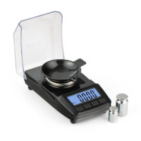Báscula Digital Electrónica de Bolsillo ACE CT 50 Mini, con Pantalla LCD Retroiluminada, Precisión de 0.001g, Capacidad Máxima de 50g