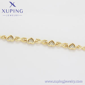 X000452980 xuping gioielli coreano Pop Design romantico a forma di cuore diamante regalo per la <span class=keywords><strong>festa</strong></span> della <span class=keywords><strong>mamma</strong></span> braccialetto - Product Image 4