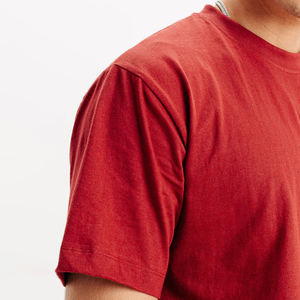 T-shirt à imprimé graphique craquelé, MOQ faible, T-shirt surdimensionné, vêtements streetwear personnalisés, T-shirt à manches longues à double couche pour hommes - Product Image 6