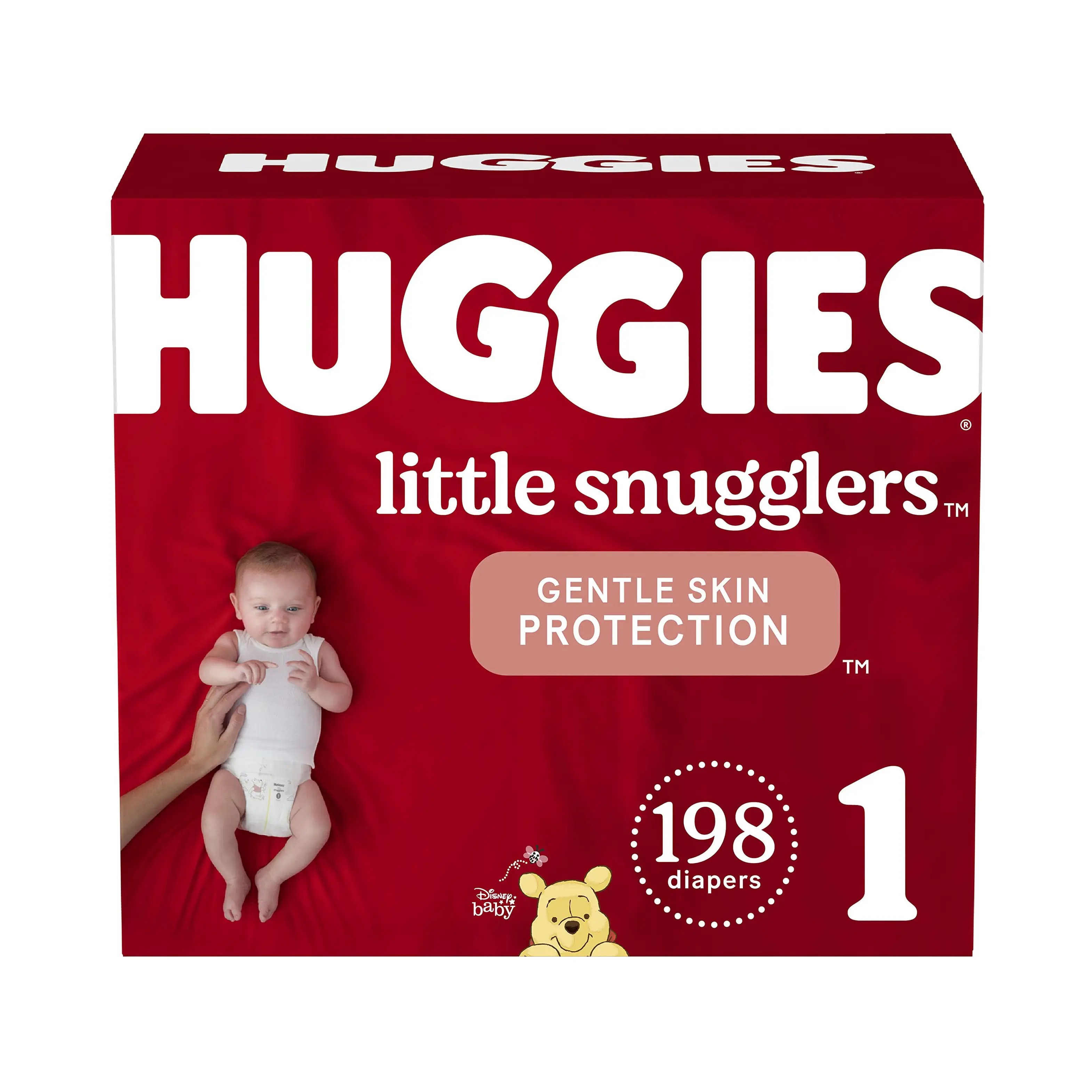 Couches pour nouveau-né Couches pour bébé Huggies Snug & Dry, taille 1