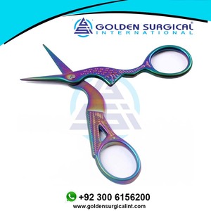 Ciseaux classiques à pointe fine en acier inoxydable, design grue, ciseaux de couture, outils de bricolage, ciseaux de tailleur, ciseaux à broder - Product Image 6