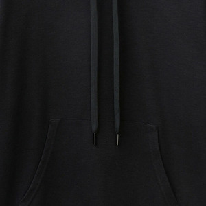 2022 sweat à capuche en polaire noire confortable de haute qualité pour femmes-conception légère à séchage rapide meilleur pull court pour grande taille - Product Image 4