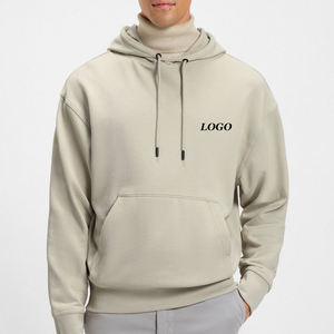 Pullover Factory Rate Breathable Custom Logo Oversized <b>Plain</b> <b>Hoodies</b> High Quality Drop Shoulder <b>Hoodies</b> Fleece Hoodie <b>Men</b> 2026 - Product Image 1