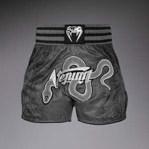 Pantalones Cortos De Boxeo Muay Thai Con Cintura Elástica - Product Image 2
